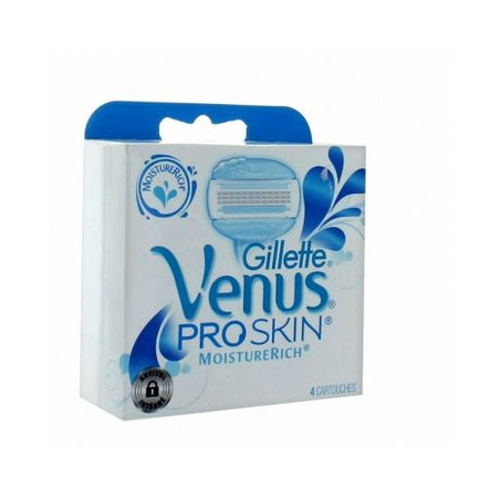 Gillette Venus Proskin Lames MoistureRich x4