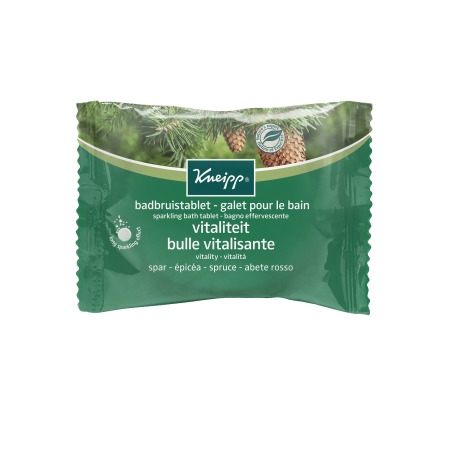 Kneipp Bulle d'Oxygène Galet pour le Bain Epicéa 1 Galet 80g