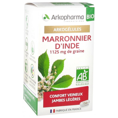 Arkogélules Marronnier d'Inde Bio 150 gélules