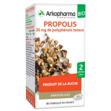 Arkopharma Arkogélules Propolis Bio 40 Gélules