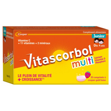 copy of Vitascorbol Multi 12 Vitamines et 8 Minéraux  30 comprimés