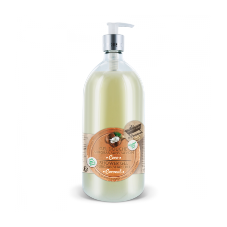Gel Douche Surgras sans Savon Coco 1L