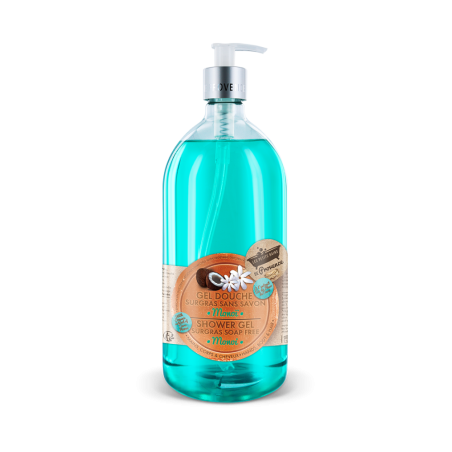 Gel Douche Surgras sans Savon Monoï 1L