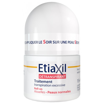 EtiaXil Détranspirant Peaux Normales bille 15ml