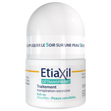 EtiaXil Détranspirant Peaux Sensibles bille 15ml