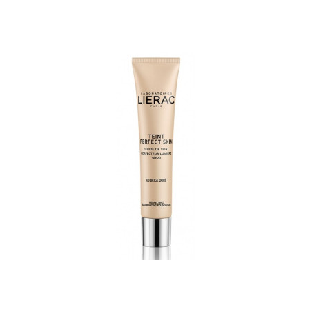 Lierac Teint Perfect Skin Fluide de Teint Perfecteur Lumière SPF20 30ml 02 Beige Nude