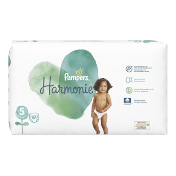 Pampers Harmonie Taille 5 11-16kg 58 couches