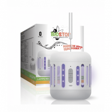 Biostop Lampe Anti-moustiques Enceinte Bluetooth