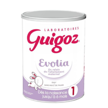 Guigoz Evolia Lait 1er âge  800g