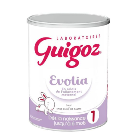 Guigoz Evolia Lait 1er âge  800g