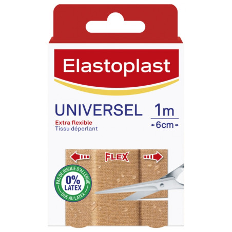 Elastoplast Pansement Universel Flex 10 bandes de 10cm x 6cm
