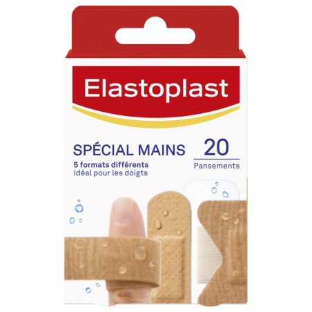 Elastoplast Pansement Spécial Mains 20 Pansements