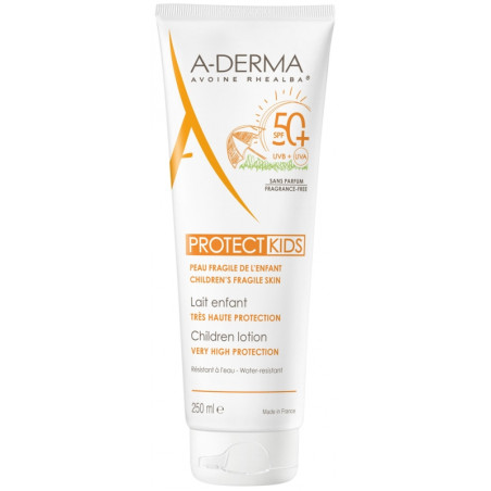 A-Derma Protect Lait Enfants SPF50+ 250ml