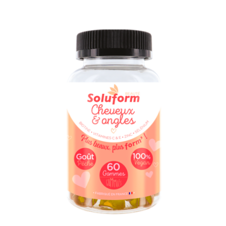 Soluform Beauté Cheveux & Ongles 60 gommes