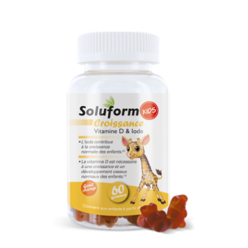 Soluform Kids Croissance 60 gommes