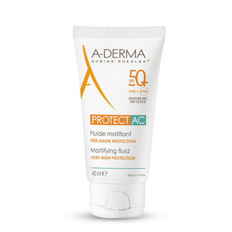 A-Derma Protect AC Fluide Matifiant SPF50+ 40ml