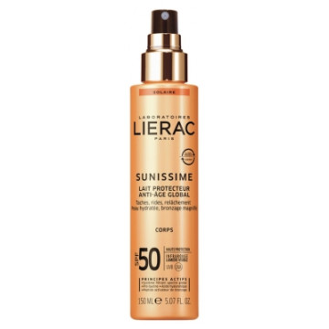Lierac Sunissime Lait Protecteur Anti-Âge Global SPF50 150ml