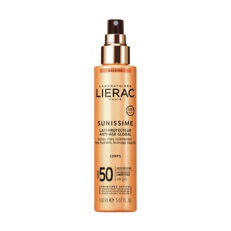 Lierac Sunissime Lait Protecteur Anti-Âge Global SPF50 150ml