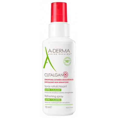 A-Derma Cutalgan Spray Rafraîchissant Ultra-Calmant 100ml