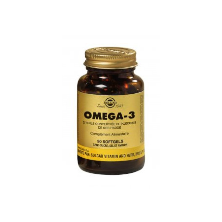 Solgar Omega-3 30 Gélules