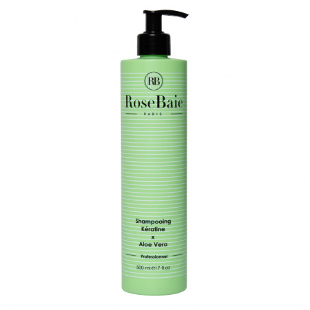 RoseBaie Shampooing à la Kératine et à l'Aloe Vera 500ml