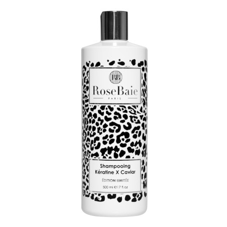RoseBaie Shampooing à la Kératine et à l'extrait de Caviar 500ml