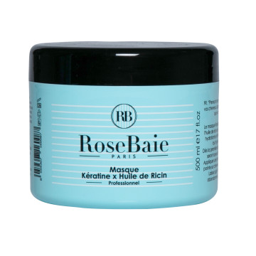 RoseBaie Masque à la Kératine et à l'huile de Ricin 500ml