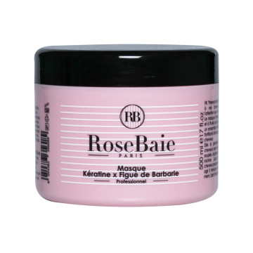 RoseBaie Masque à la Kératine et à l'huile de Figue de Barbarie 500ml