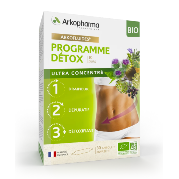 Arkofluide Detox BIO 30 ampoules