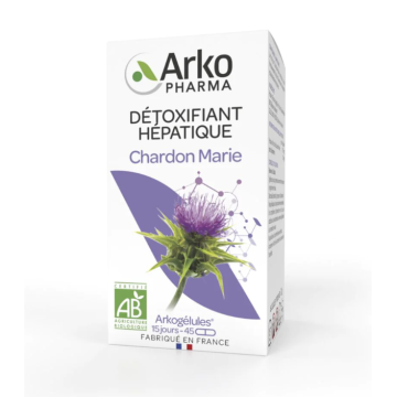Arkogélules Chardon Marie BIO 45 gélules
