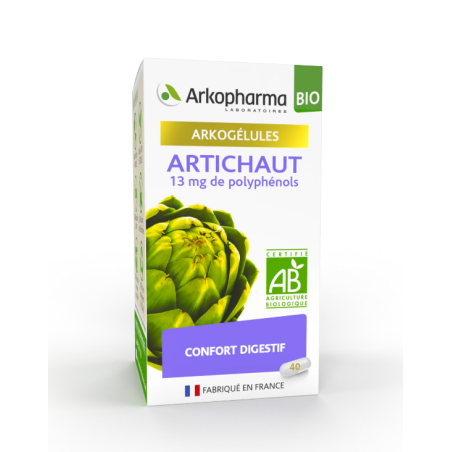 Arkogélules Artichaut BIO 40 gélules