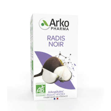 Arkogélules Radis Noir BIO 40 gélules