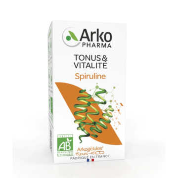 Arkogélules Spiruline BIO 45 gélules