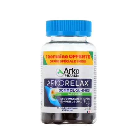 Arkorelax Sommeil Gummies 60 gummies
