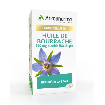 Arkogélules Huile de Bourrache 180 gélules