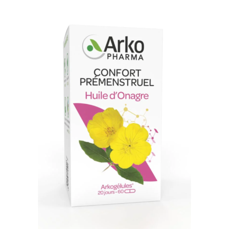 Arkogélules Huile d'Onagre 60 gélules