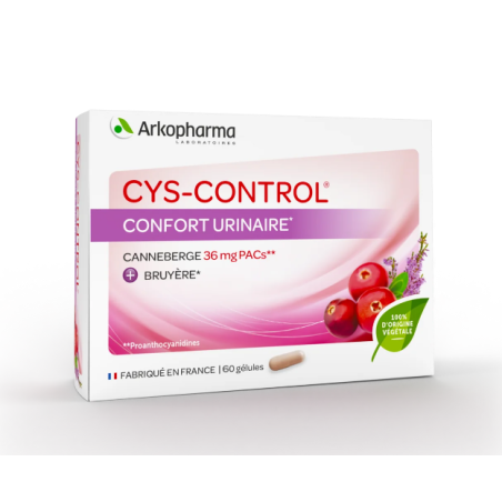 Cys Control Confort Urinaire 60 gélules