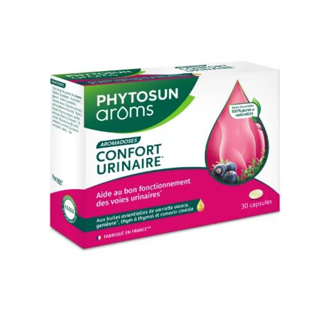 Phytosun Aroms Aromadoses Confort Urinaire 30 capsules