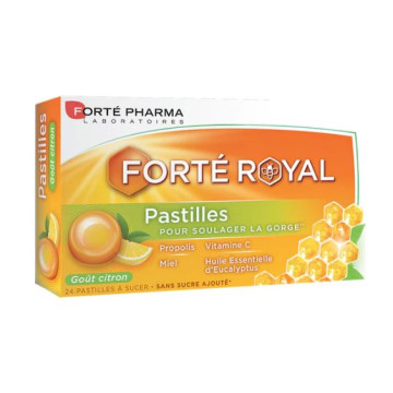 Forté Pharma Royal Gorge Citron 24 Pastilles