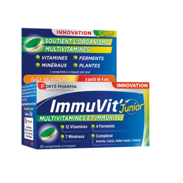 Forté Pharma Immuvit'Junior 30 comprimés