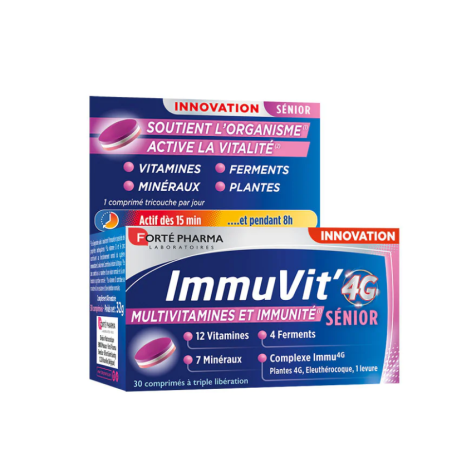 Forté Pharma Immuvit'Sénior 30 comprimés
