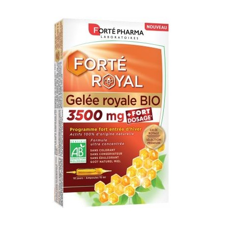 Forté Pharma Forté Royal Gelée Royale Bio 3500 mg