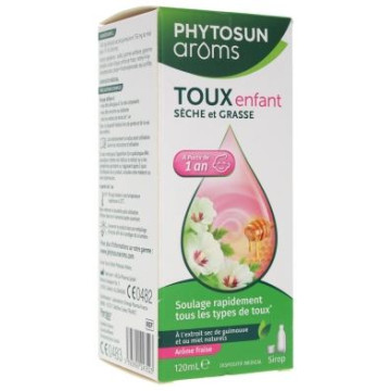 Phytosun Arôms Sirop Enfant Toux Sèche et Grasse 120ml