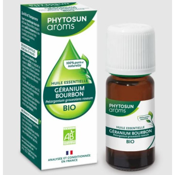 Phytosun huile essentielle bio geranium bourbon 10ml