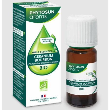 Phytosun huile essentielle bio geranium bourbon 10ml