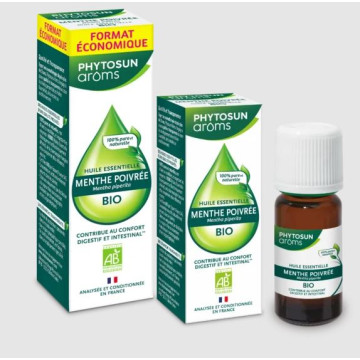 Phytosun Arôms Huile Essentielle Menthe Poivrée 10ml
