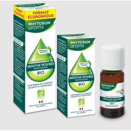 Phytosun Arôms Huile Essentielle Menthe Poivrée 10ml