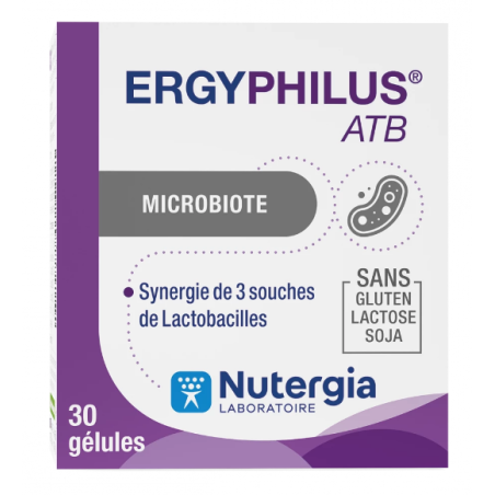 Nutergia Ergyphilus ATB 30 gélules