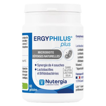 Nutergia Ergyphilus Plus 60 gélules