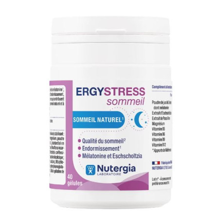 Nutergia Ergystress Sommeil 40 gélules